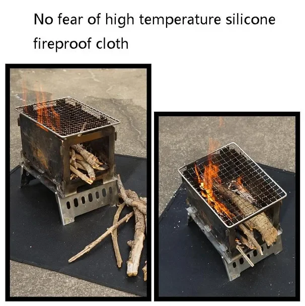 Outdoor Camping Silicone Firep - Fire Blanket Kitchen incelemesi ve fiyatı