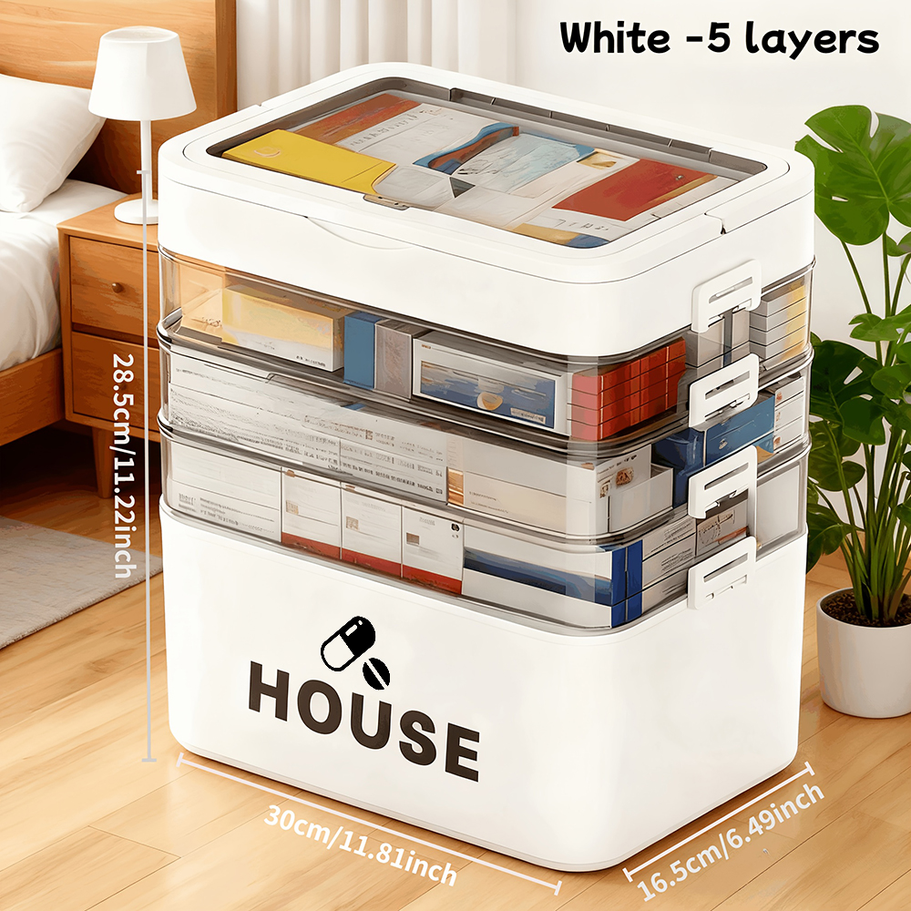 Large Capacity Multi Layer Tra - Medicine Cabinet Lock incelemesi ve fiyatı