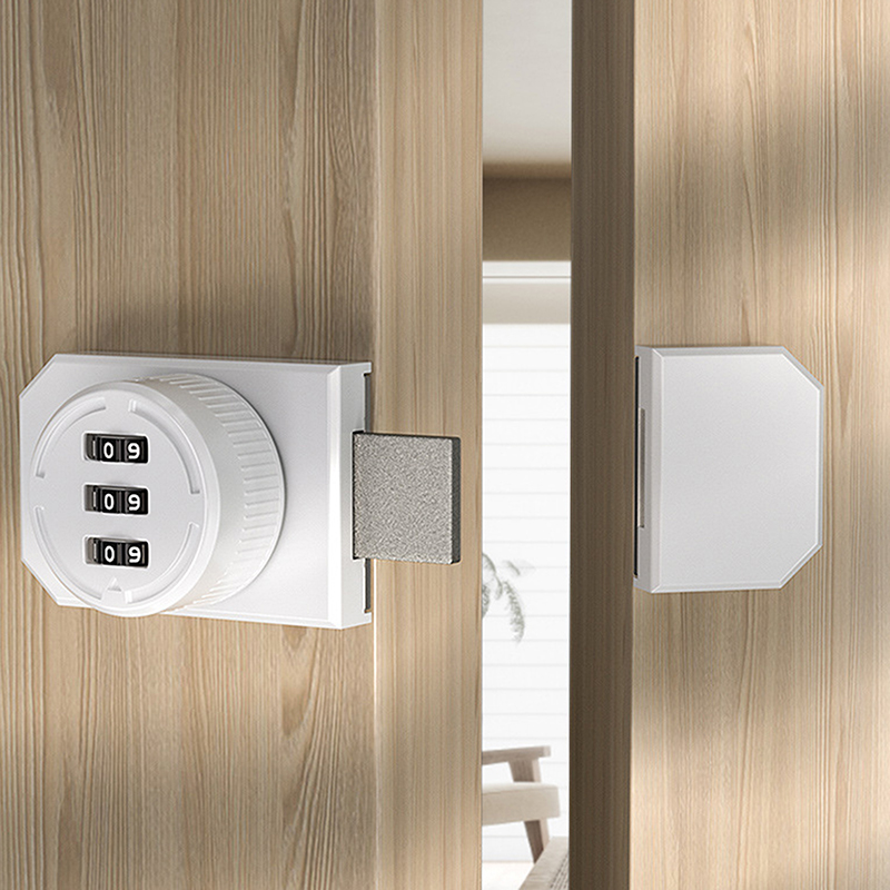 1 Set No-Punch Combination Doo - Medicine Cabinet Lock incelemesi ve fiyatı