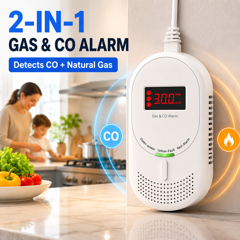 CCEsafety Zigbee Tuya Gas CO D - Co Detector Plug incelemesi ve fiyatı