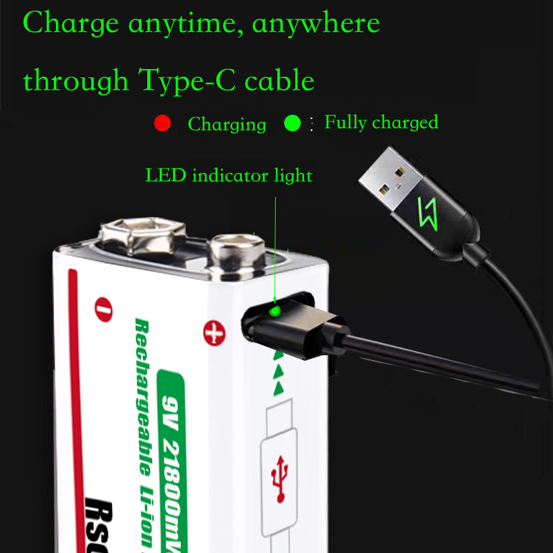 Type-C Rechargeable 9V Lithium - Smoke Detector Interconnected incelemesi ve fiyatı