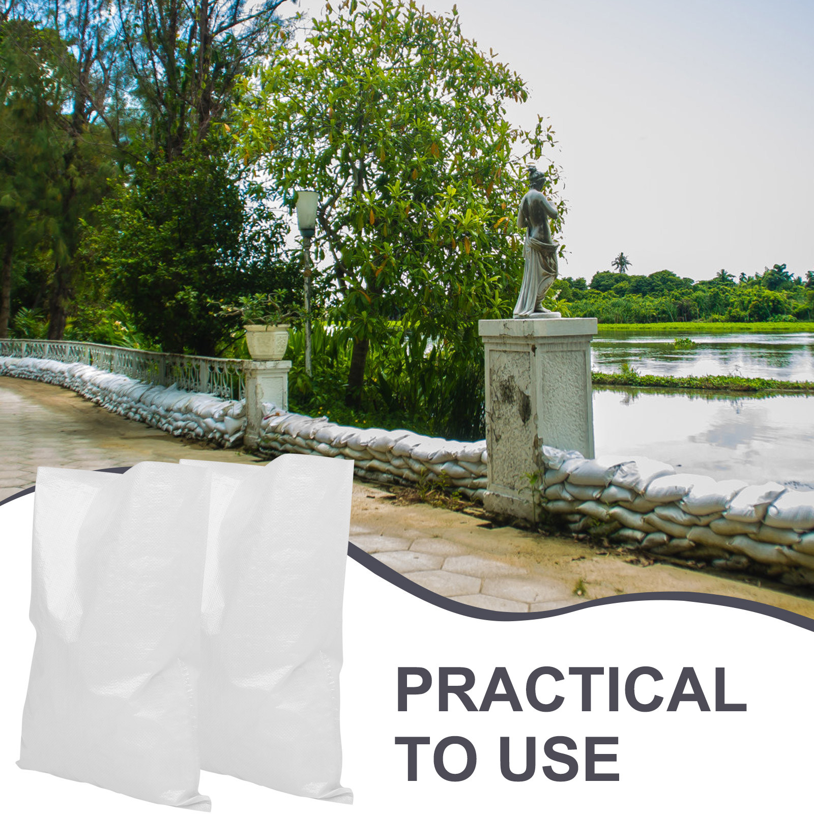 5Pcs Flood Barrier Bags Heavy  - Flood Barrier Bag incelemesi ve fiyatı