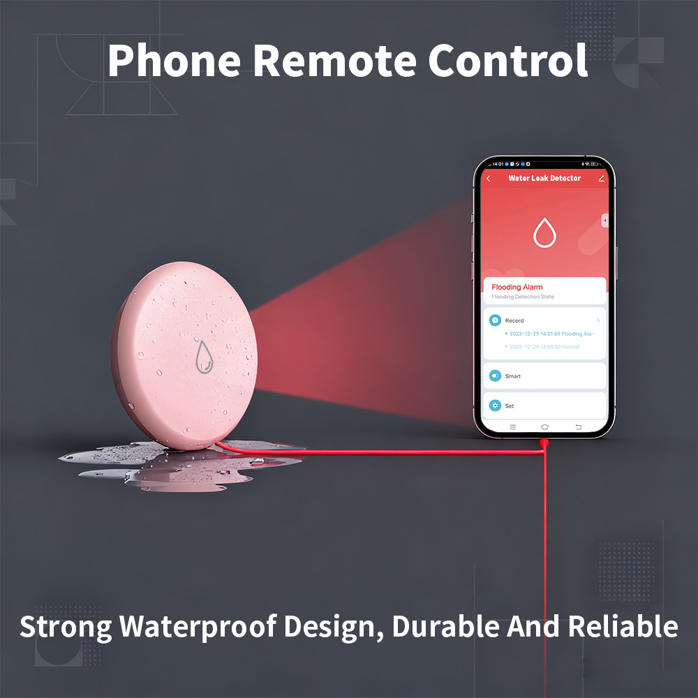 Zigbee Leakage Sensor LED Imme - Water Alarm Sensor incelemesi ve fiyatı