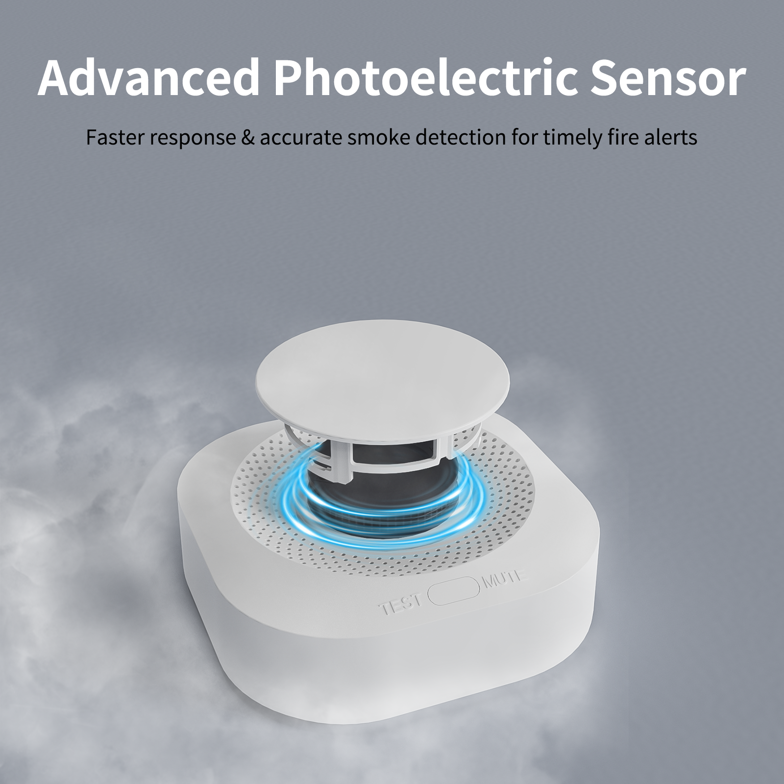 Tuya WiFi Smoke Detector 90dB  - Smoke Detector Interconnected incelemesi ve fiyatı