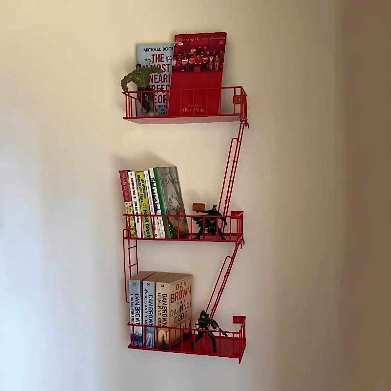 Fire Escape Wall Shelf, 3-Tier - Fire Escape Ladder incelemesi ve fiyatı