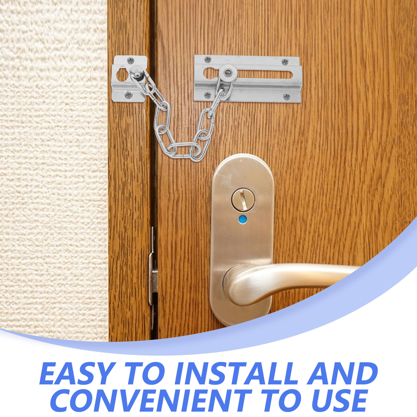 Chain Lock Door Stopper Anti T - Security Chain Door incelemesi ve fiyatı