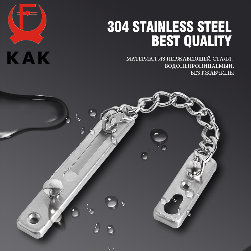 KAK 304 Stainless Steel Securi - Security Chain Door incelemesi ve fiyatı