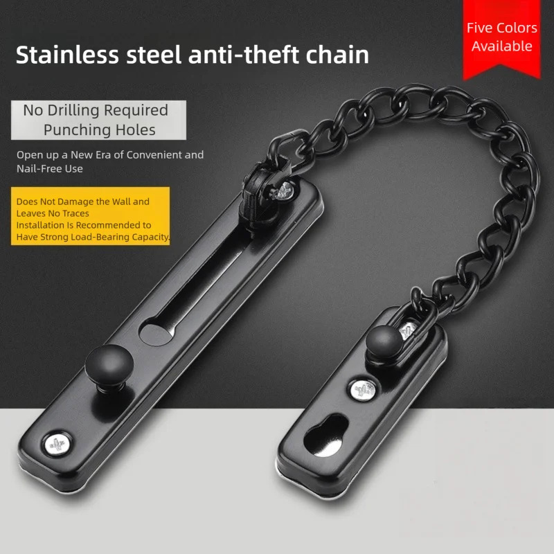 Multi-Color Stainless Steel An - Security Chain Door incelemesi ve fiyatı
