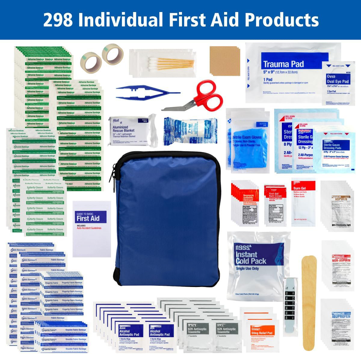 Kebon KB5029 298pcs Durable 60 - First Aid Bag Kit incelemesi ve fiyatı