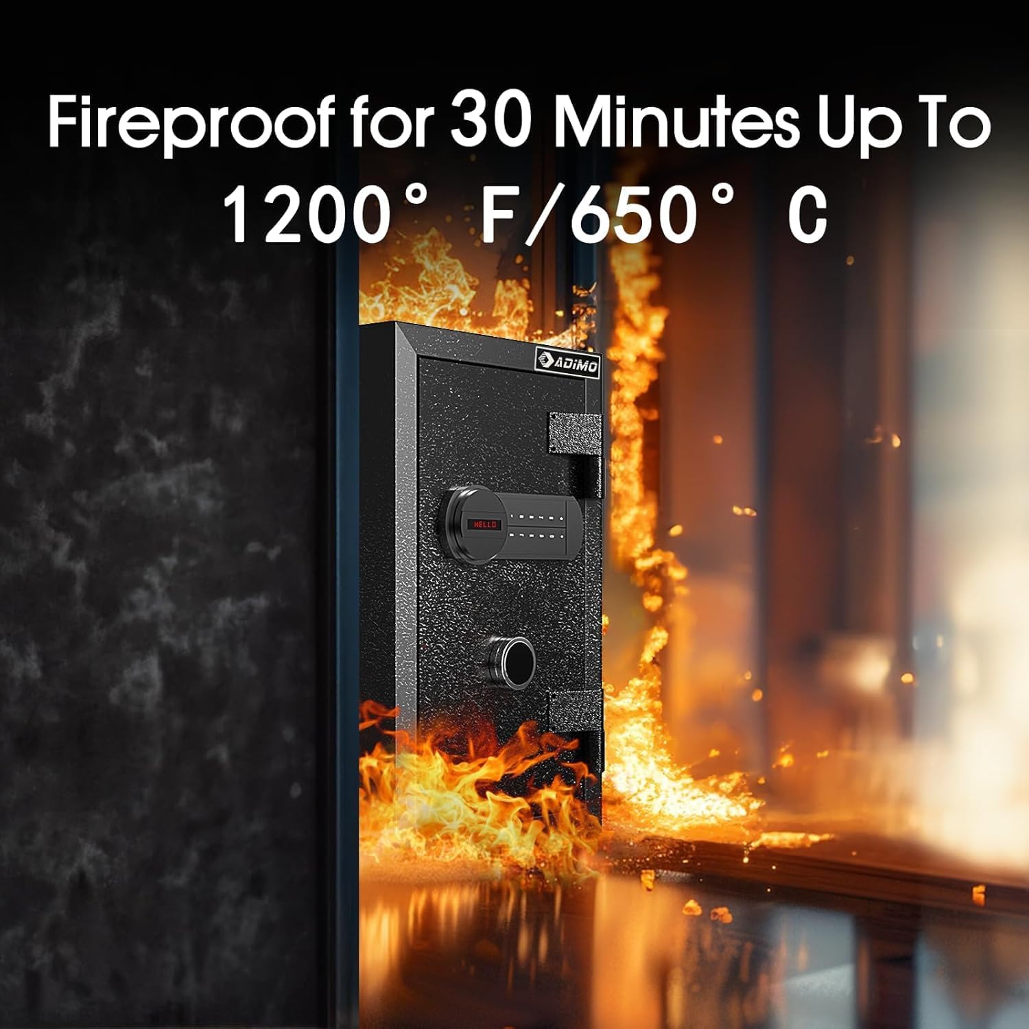 Heavy-Duty Fireproof Safe Box  - Fire Safe Document incelemesi ve fiyatı
