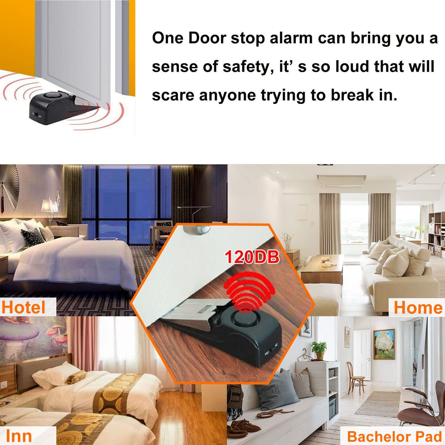Upgraded Door Stopper Alarm Po - Door Stop Alarm incelemesi ve fiyatı