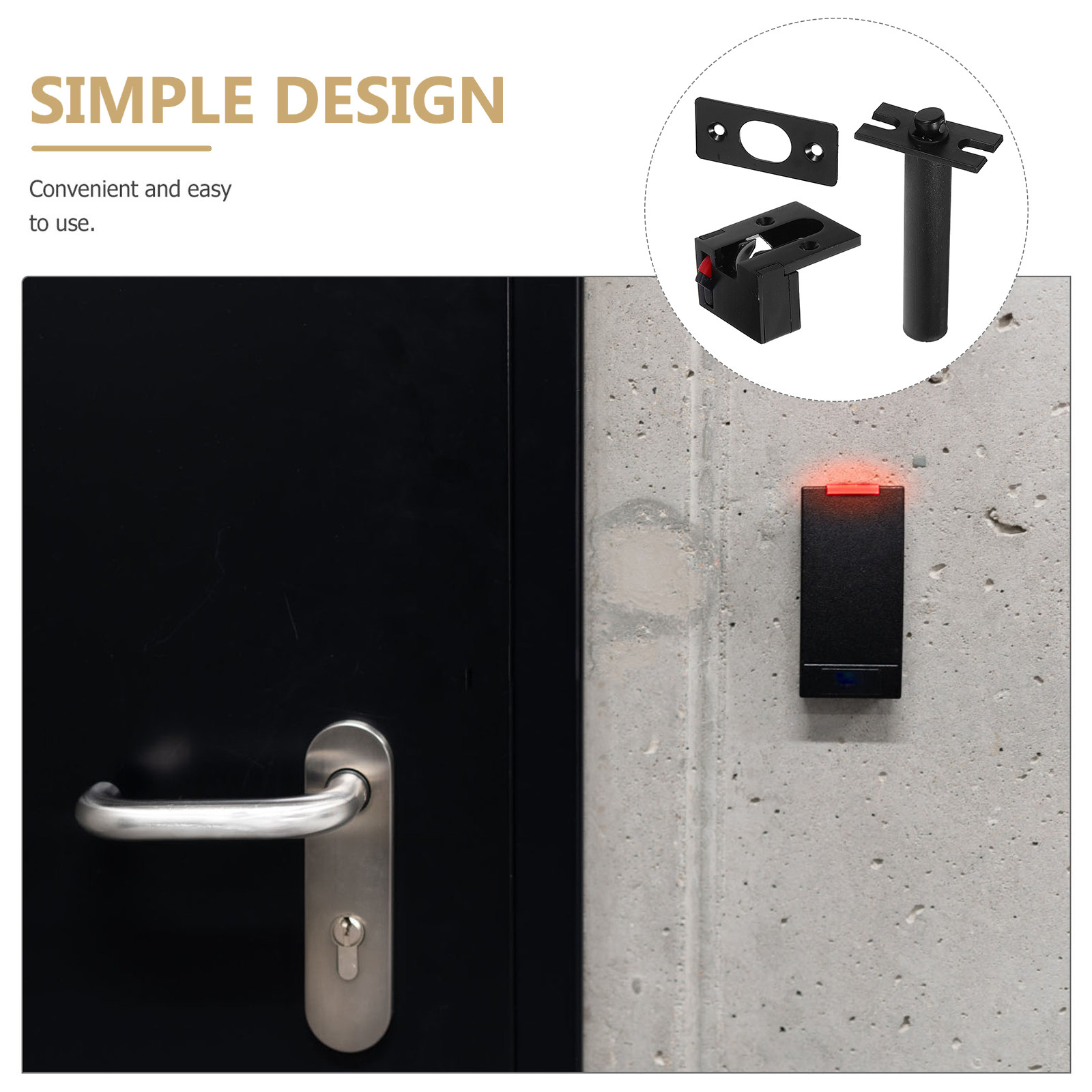 1Set Security Concealed Door C - Security Chain Door incelemesi ve fiyatı