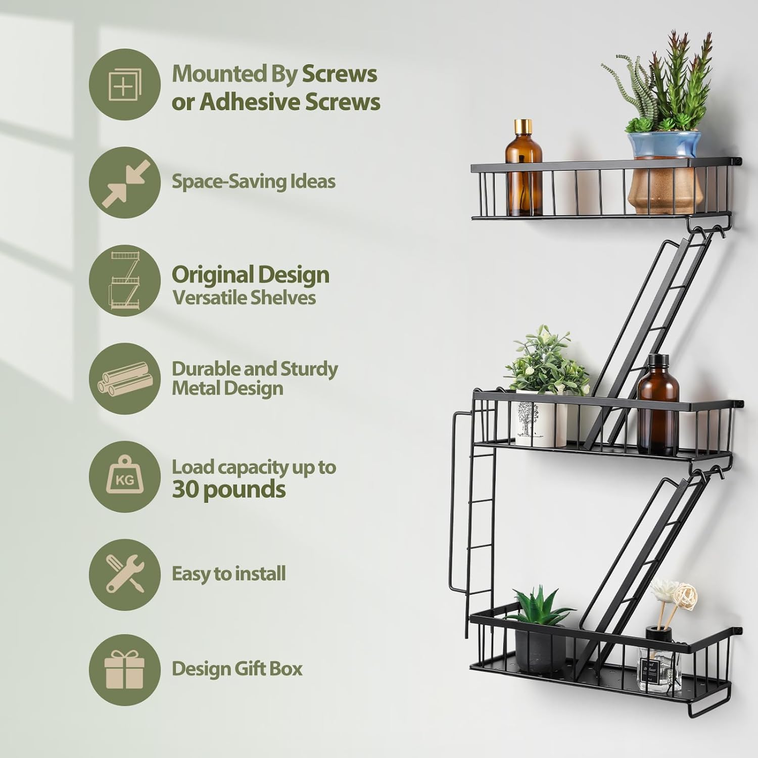 Fire Escape Wall Shelf - New Y - Fire Escape Ladder incelemesi ve fiyatı