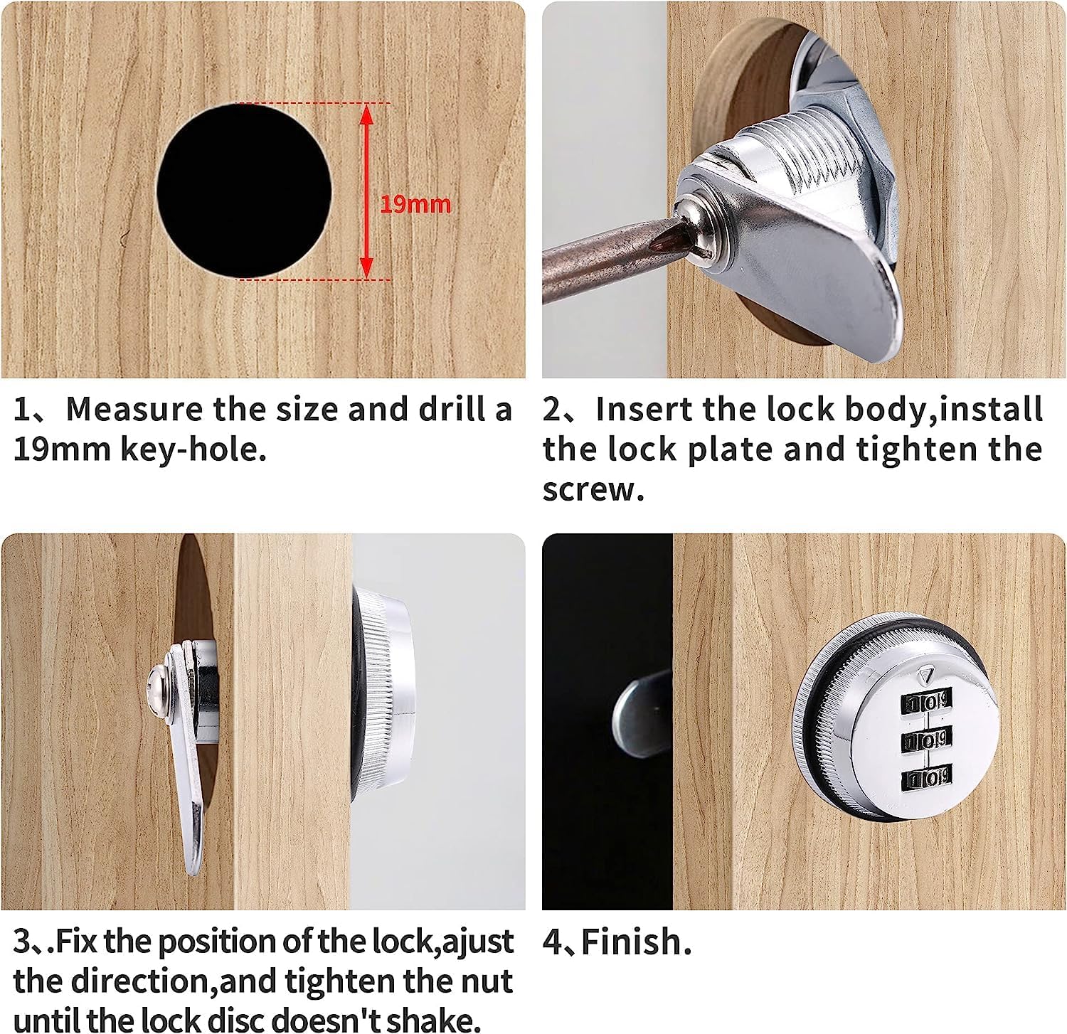 Combination Cabinet Cam Lock,  - Medicine Cabinet Lock incelemesi ve fiyatı