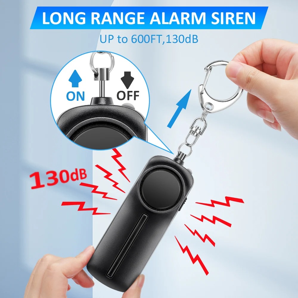 Self Defense Alarm 130dB Ultra - Personal Alarm Keychain incelemesi ve fiyatı