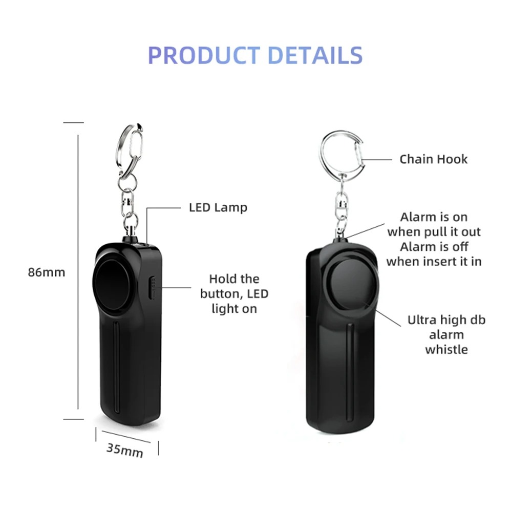 Self Defense Alarm 130dB Ultra - Personal Alarm Keychain incelemesi ve fiyatı