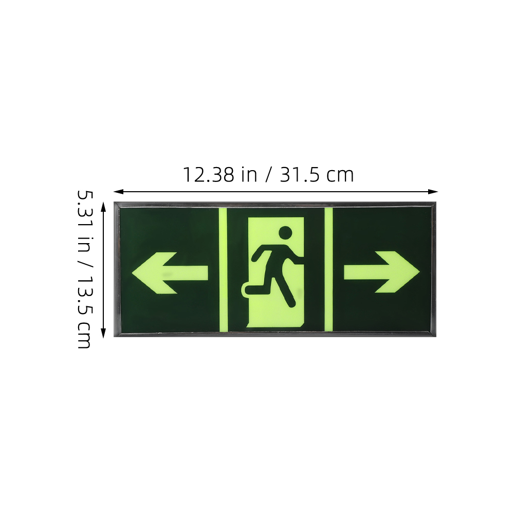 4Pcs Safety Exit Sign Stickers - Emergency Exit Sign incelemesi ve fiyatı