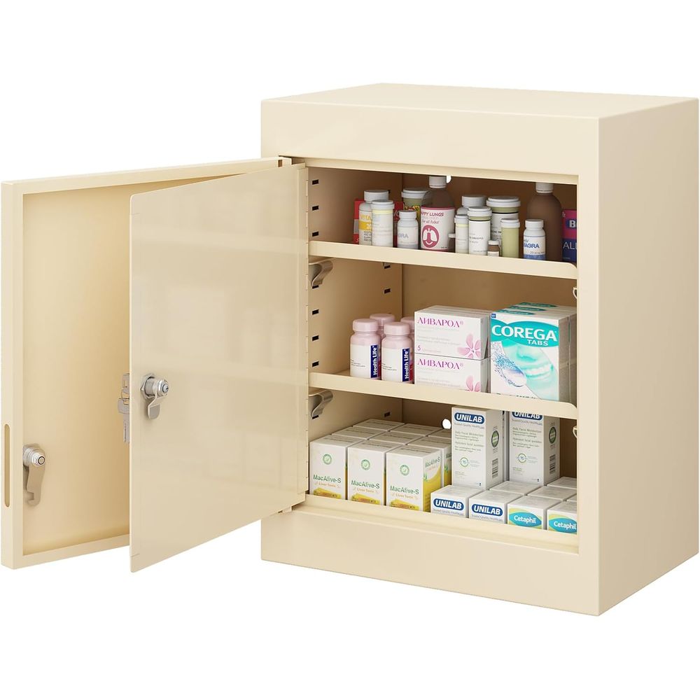 Double Door, Dual Key Lock Ste - Medicine Cabinet Lock incelemesi ve fiyatı