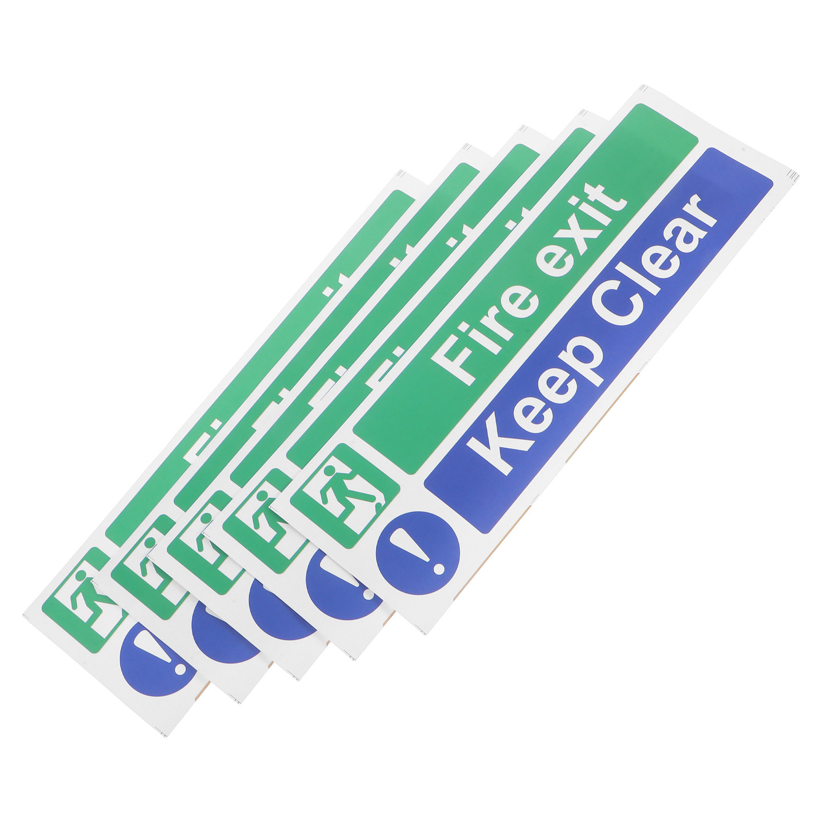 5Pcs Fire Exit Door Sign Keep  - Emergency Exit Sign incelemesi ve fiyatı