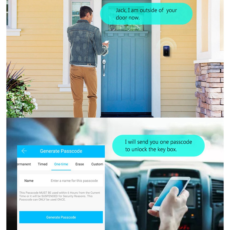【Hot Cake】10X Smart Key Lock B - Lockbox Key Secure incelemesi ve fiyatı