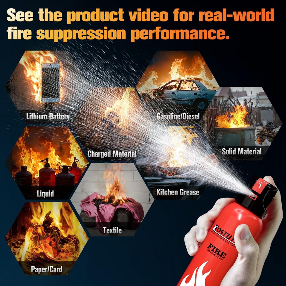 8-IN-1 Fire Extinguisher for H - Fire Extinguisher Small incelemesi ve fiyatı