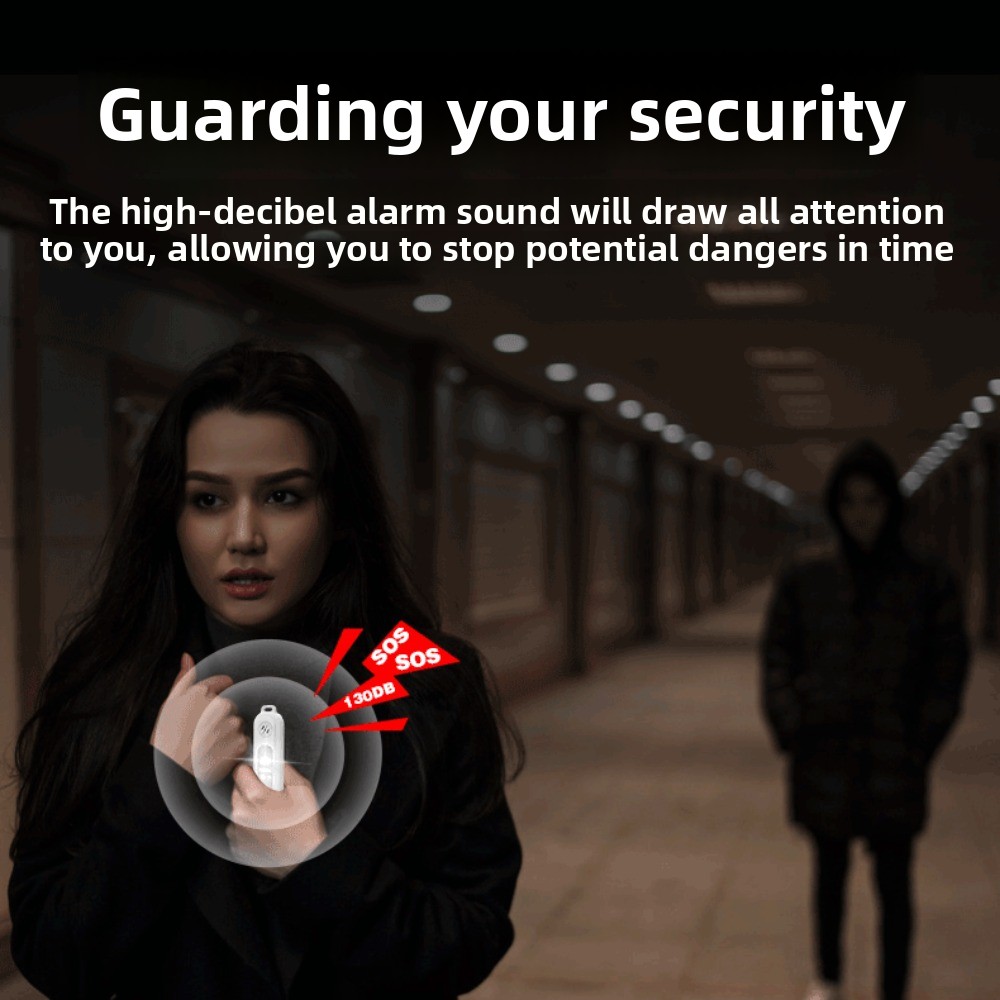 130dB Night Running Safety War - Personal Alarm Keychain incelemesi ve fiyatı