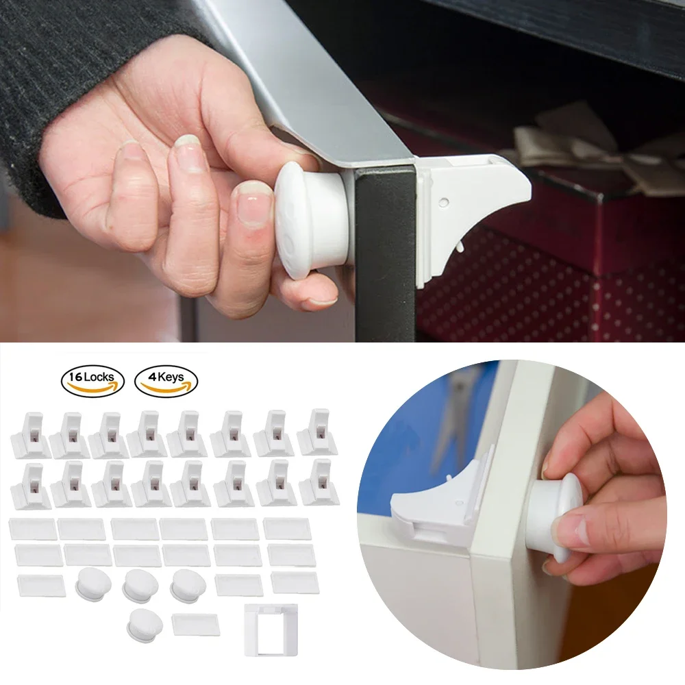 Baby Safety Lock Invisible Loc - Medicine Cabinet Lock incelemesi ve fiyatı